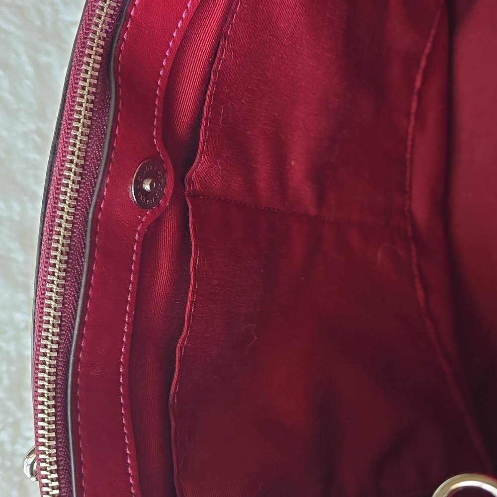 Coach Brooke Leather and Suede  Womens Bag - Picture 16 of 17